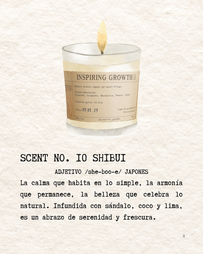 Scent No.10 Shibui 245gr. 50hrs.