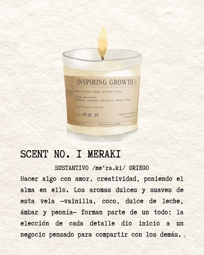 Scent No.1 Meraki 245g. 50hrs.
